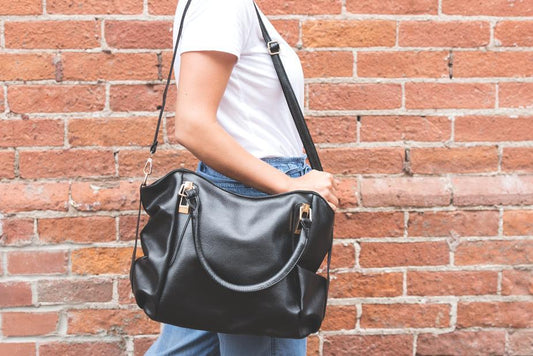 Sac en cuir noir - indisponible